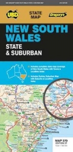 NSW State & Suburban Map 270 27th ed - UBD Gregory's