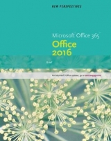 New Perspectives MicrosoftÂ® Office 365 & Office 2016 - Carey, Patrick; Oja, Dan; Parsons, June Jamrich; Pinard, Katherine