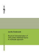 Structural characterization of milk protein-stabilized foams: A multiscale approach - Jannika Dombrowski