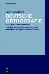 Deutsche Orthografie -  Peter Eisenberg