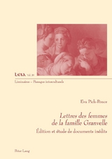 Lettres des femmes de la famille Granvelle - Eva Pich-Ponce