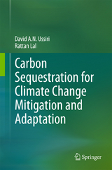 Carbon Sequestration for Climate Change Mitigation and Adaptation - David A. N. Ussiri, Rattan Lal