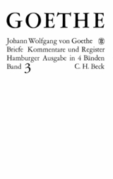 Goethes Briefe und Briefe an Goethe  Bd. 3: Briefe der Jahre 1805-1821 - Johann Wolfgang Goethe