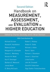 Handbook on Measurement, Assessment, and Evaluation in Higher Education - Secolsky, Charles; Denison, D. Brian