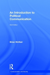 An Introduction to Political Communication - McNair, Brian