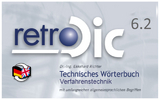 Technisches Wöterbuch retroDic 6 Verfahrenstechnik - Technische Chemie - Ekkehard, Richter