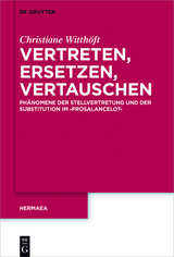 Vertreten, Ersetzen, Vertauschen - Christiane Witthöft