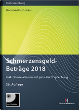 SchmerzensgeldBeträge 2018 - Susanne Hacks, Wolfgang Wellner, Frank Häcker