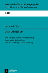 Das Buch Nahum -  Nesina Grütter