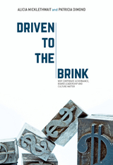 Driven to the Brink -  Patricia Dimond,  Alicia Micklethwait