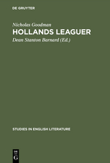 Hollands leaguer - Nicholas Goodman