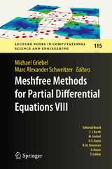 Meshfree Methods for Partial Differential Equations VIII - 