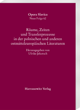 Räume, Zeiten und Transferprozesse in der polnischen und anderen ostmitteleuropäischen Literaturen - 