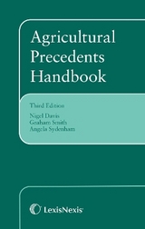 Agricultural Precedents Handbook - Davis, Nigel; Robinson, Julie; Sydenham, Angela