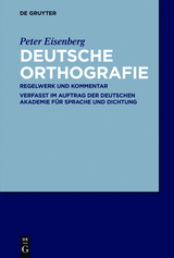 Deutsche Orthografie - Peter Eisenberg