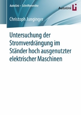 Untersuchung der Stromverdrängung im Ständer hoch ausgenutzter elektrischer Maschinen - Christoph Junginger