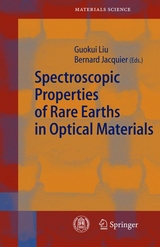 Spectroscopic Properties of Rare Earths in Optical Materials - 