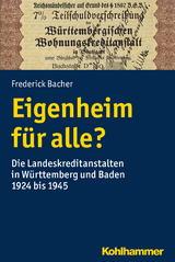 Eigenheim für alle? - Frederick Bacher