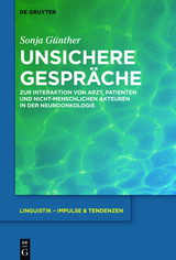 Unsichere Gespräche - Sonja Günther