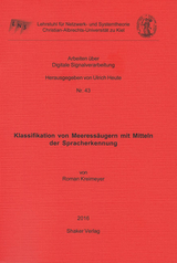 Klassifikation von Meeressäugern mit Mitteln der Spracherkennung - Roman Kreimeyer