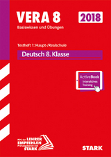 VERA 8 Testheft 1: Haupt-/Realschule - Deutsch + ActiveBook - 