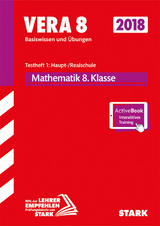 VERA 8 Testheft 1: Haupt-/Realschule - Mathematik + ActiveBook - 