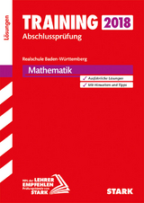 Lösungen zu Training Abschlussprüfung Realschule - Mathematik - BaWü - 