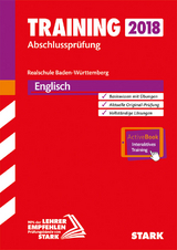 Training Abschlussprüfung Realschule Baden-Württemberg - Englisch, mit CD inkl. Online-Prüfungstraining - 