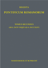 Regesta Pontificum Romanorum - Philipp Jaffé