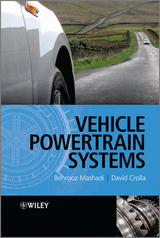 Vehicle Powertrain Systems -  David Crolla,  Behrooz Mashadi