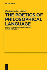 The Poetics of Philosophical Language -  Zacharoula Petraki