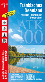 ATK100-8 Fränkisches Seenland (Amtliche Topographische Karte 1:100000)