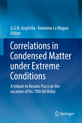 Correlations in Condensed Matter under Extreme Conditions - 