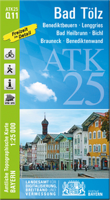 ATK25-Q11 Bad Tölz (Amtliche Topographische Karte 1:25000)