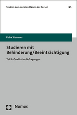 Studieren mit Behinderung/Beeinträchtigung - Petra Stemmer