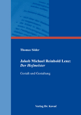 Jakob Michael Reinhold Lenz: Der Hofmeister - Thomas Söder