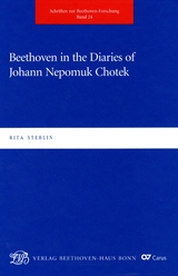 Beethoven in the Diaries of Johann Nepomuk Chotek - Rita Steblin