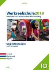 Werkrealschule 2018 - Mittlerer Abschluss Baden-Württemberg