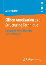 Silicon Anodization as a Structuring Technique - Alexey Ivanov