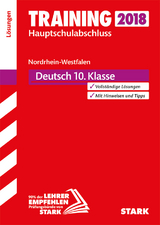 Lösungen zu Training Hauptschulabschluss - Deutsch - NRW - 