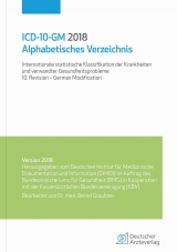 ICD-10-GM 2018 Alphabetisches Verzeichnis - Bernd Graubner