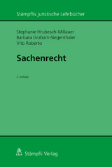 Sachenrecht - Stephanie Hrubesch-Millauer, Barbara Graham-Siegenthaler, Roberto Vito