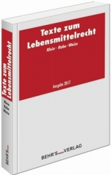 Texte zum Lebensmittelrecht - Horst, Prof. Dr. Matthias