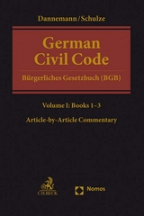 German Civil Code Volume I - 