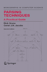 Parsing Techniques - Dick Grune, Ceriel J.H. Jacobs