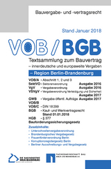 VOB/BGB Textsammlung zum Bauvertrag - innerdeutsche und europaweite Vergaben (Stand Januar 2018) - 