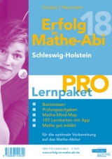 Erfolg im Mathe-Abi 2018 Lernpaket Pro Schleswig-Holstein - Gruber, Helmut; Neumann, Robert