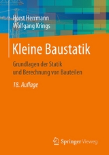 Kleine Baustatik - Herrmann, Horst; Krings, Wolfgang