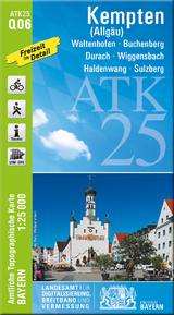 ATK25-Q06 Kempten (Allgäu) (Amtliche Topographische Karte 1:25000)