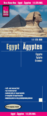 Reise Know-How Landkarte Ägypten (1:1.125.000) - Peter Rump, Reise Know-How Verlag